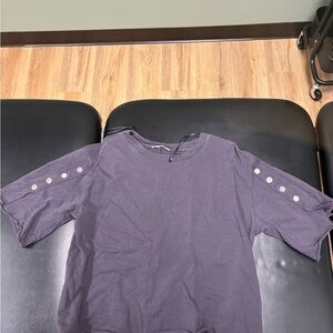 Zara Charcoal Gray Top